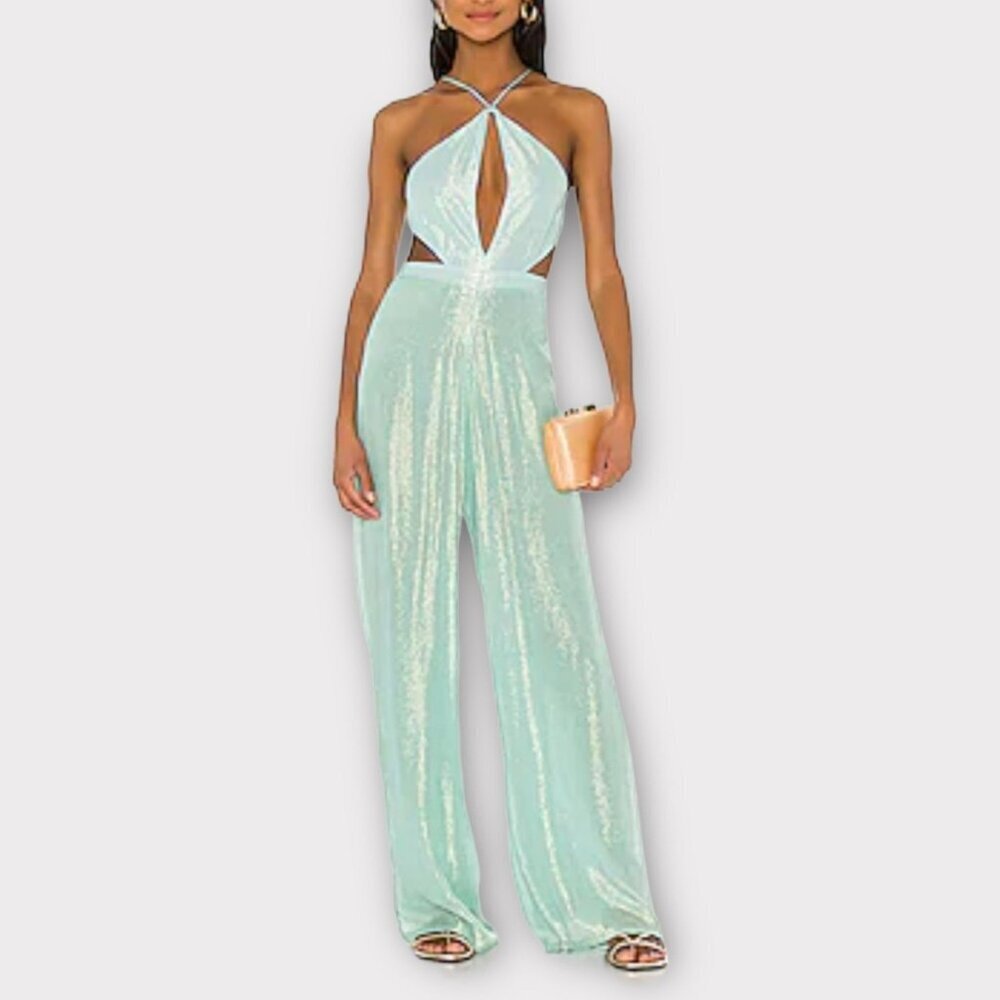 Jen's Pirate Booty Mint Green Jumpsuit